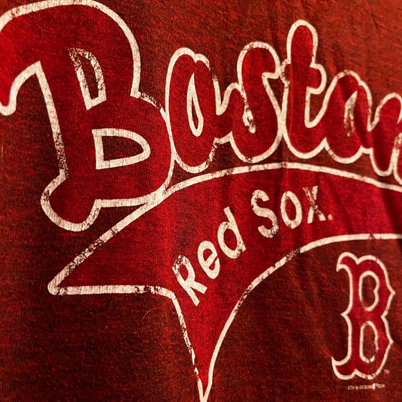 Boston Ted Sox Red T-Shirt Medium - Picture 2 of 4